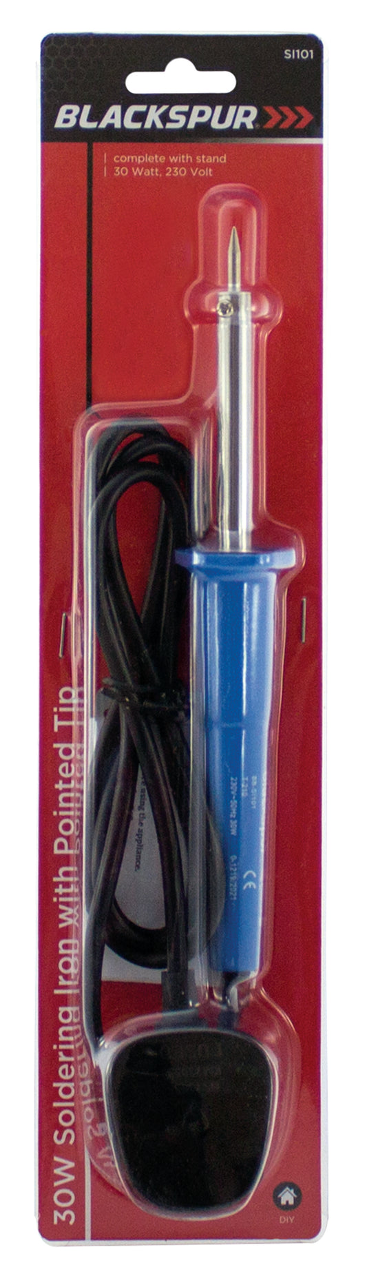 Blackspur SI101 240V 30W Soldering Iron with Pointed Tip