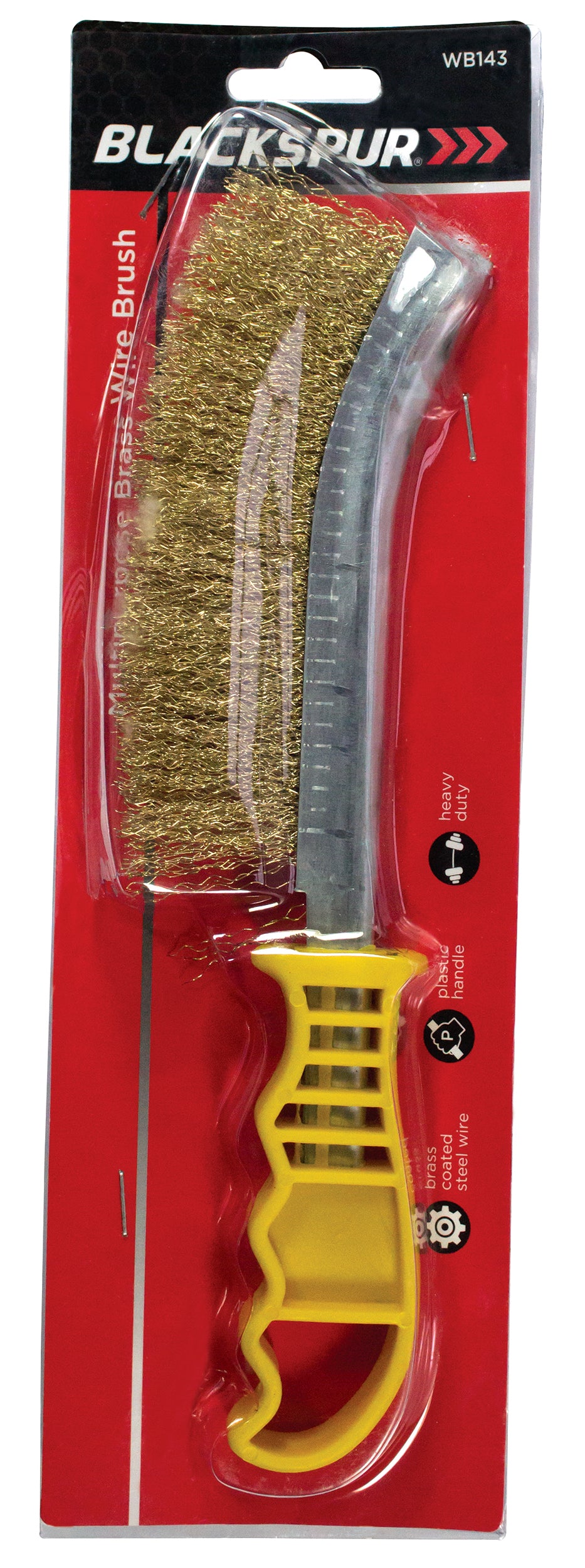 Blackspur Multi Purpose Brass Wire Brush