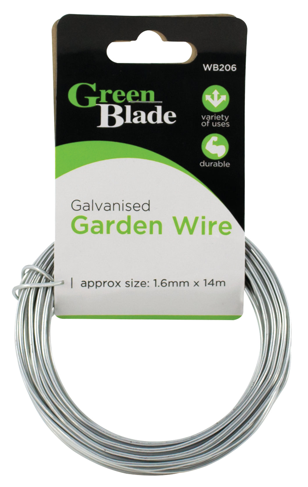 Green Blade 1.6mm Galvanised Garden Wire