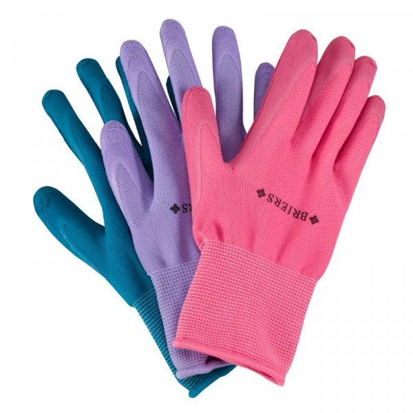 Briers Comfi Grip Gloves Triple Pack Medium