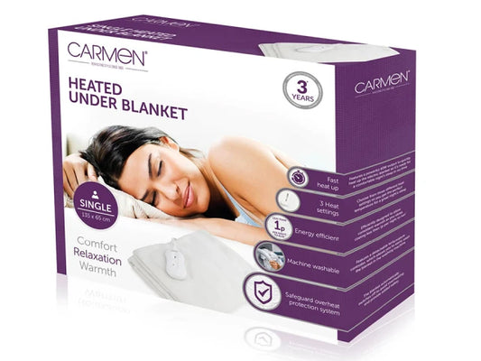Carmen Full Size Electric Heated Under Blanket
