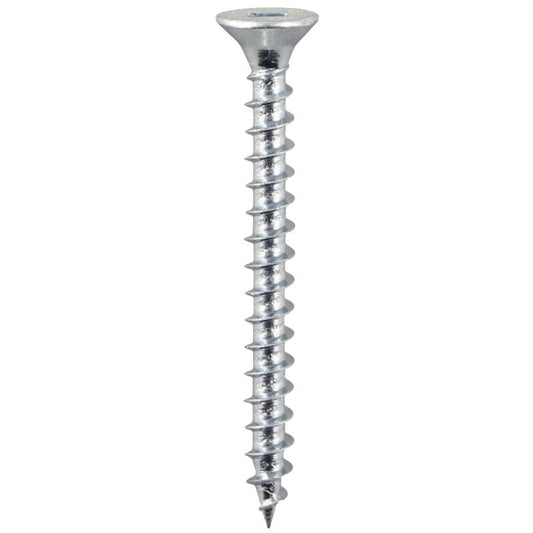 Twinthread Countersunk Square Drive BZP Screws