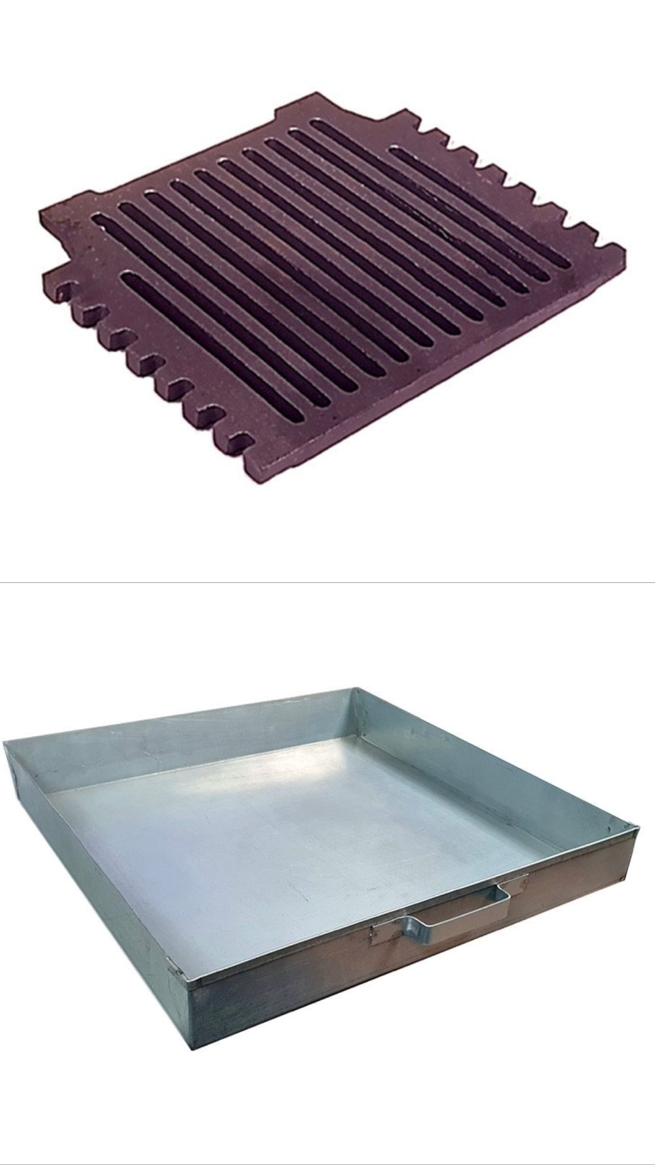 18" Grant Triple Pass Fire Grate & Ashpan