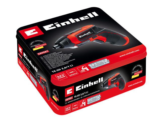 Einhell TE SD 3.6/1 Li Cordless Screwdriver Kit