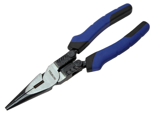 Faithfull FAIPLHLLN9 9” High Leverage Long Nose Pliers