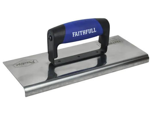 Faithfull FAIPTEDG10SS Prestige Curved Edging Trowel 10 x 4"