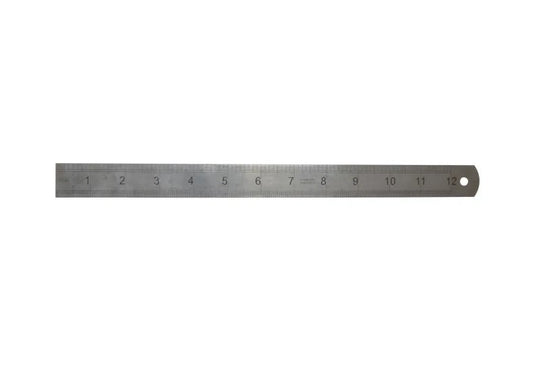 Fisher 12” Steel Rule