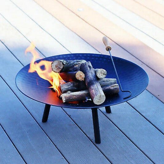 Steel Fire Pit Bowl with Poker