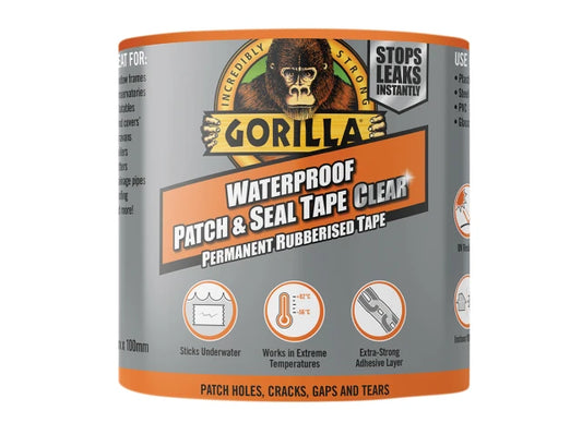 Gorilla Waterproof Patch & Seal Tape Clear