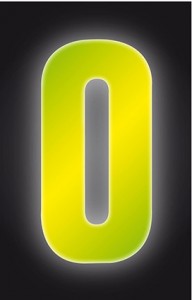 Hi Vis Yellow Wheelie Bin Numbers