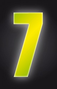 Hi Vis Yellow Wheelie Bin Numbers