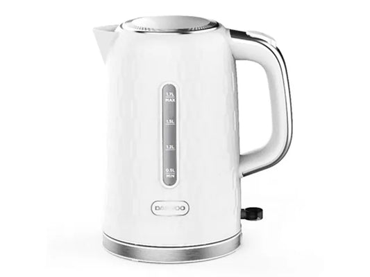 Daewoo Honeycomb Kettle White 1.7L 3kW