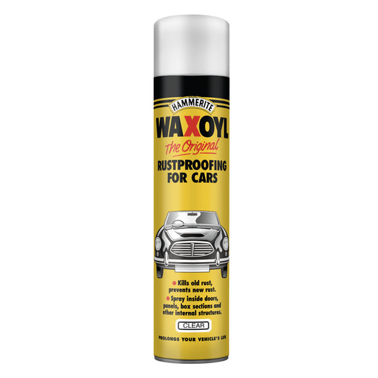 Hammerite Waxoyl Original Rustproofing For Cars Clear 400ml