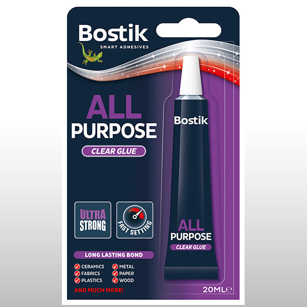 Bostik All Purpose Clear Glue 20ml