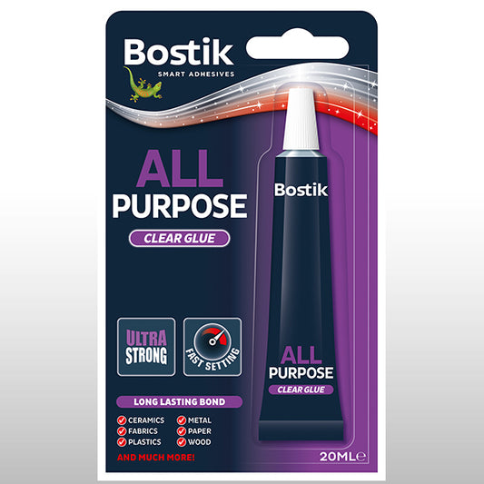 Bostik All Purpose Clear Glue 20ml