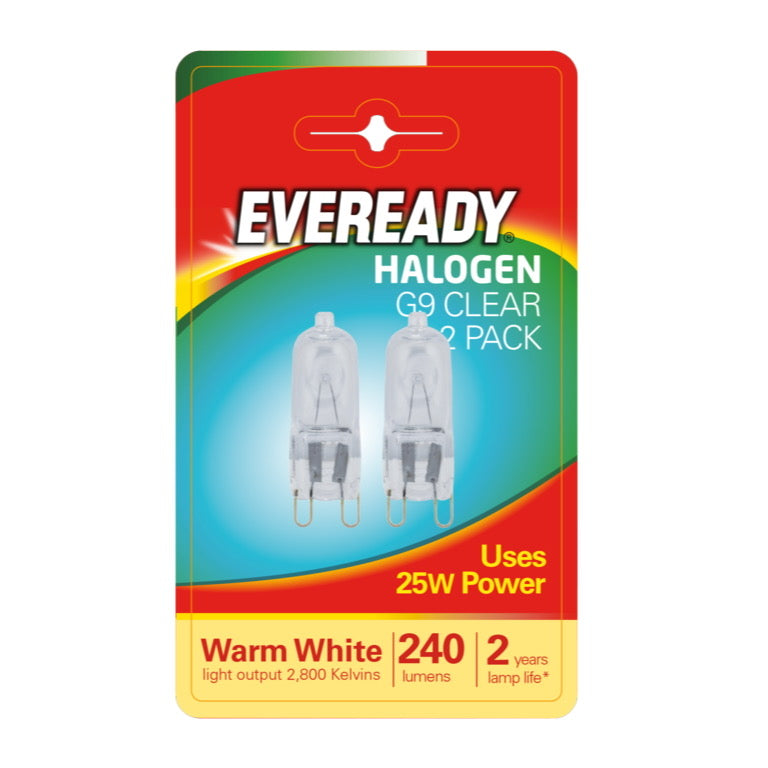 Eveready Halogen G9 Twin Pack