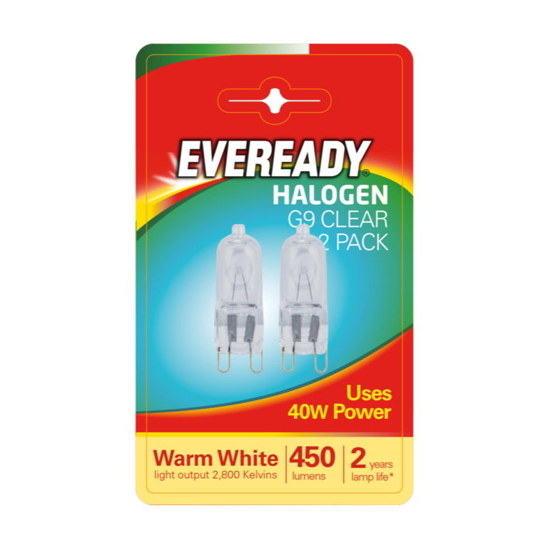 Eveready Halogen G9 Twin Pack