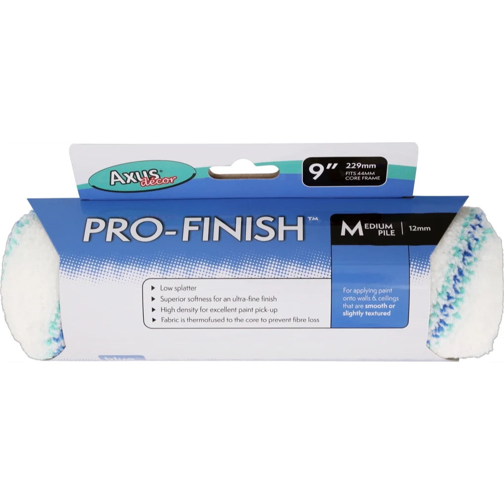 Axus Decor 9" Pro Finish Roller Blue Series