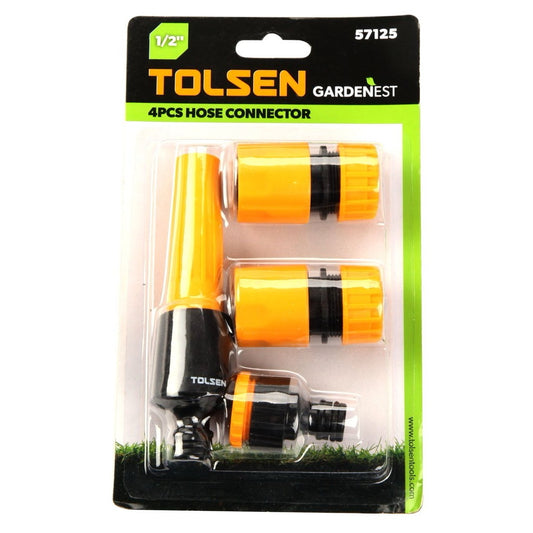 Tolsen 4 Piece Hose Connector Set