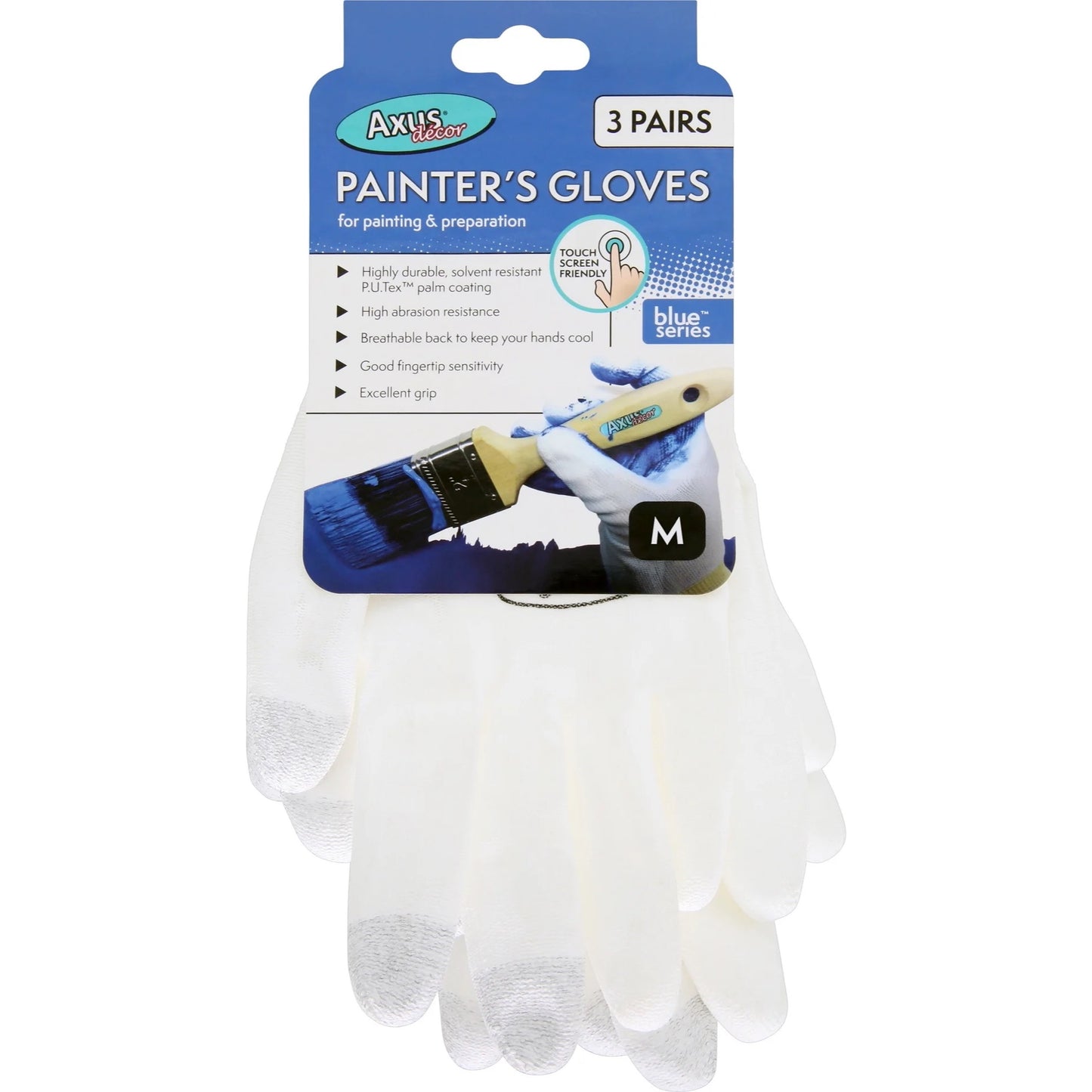 Axus Decor Painters Gloves Triple Pack