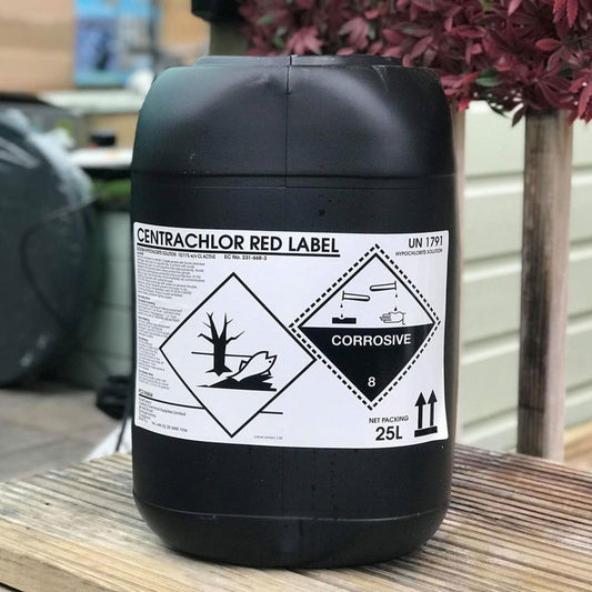 Sodium Hypochlorite / Red Label 10/11% 25L