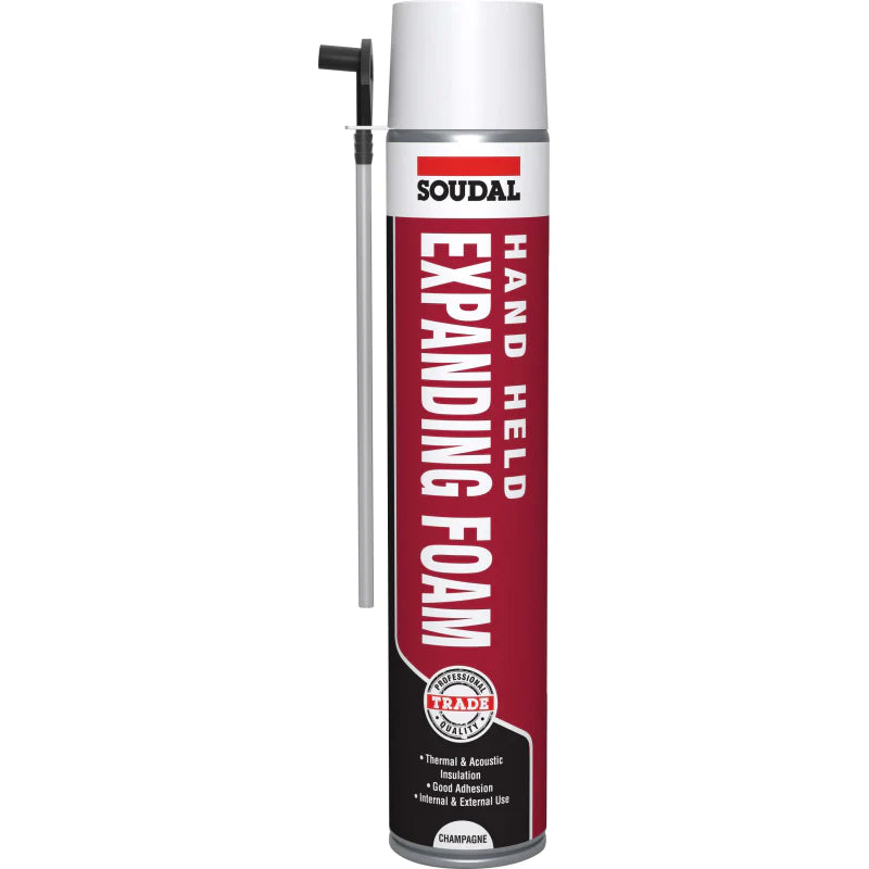 Soudal Trade Hand Held Expanding Foam 750ml