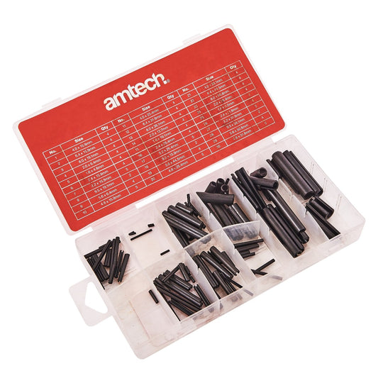 Amtech 120 Piece Assorted Roll Pins