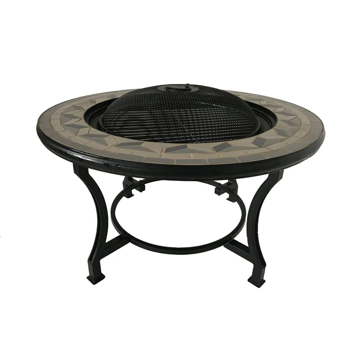 Gardeco Calenta Mosaic Fire Bowl with Grill