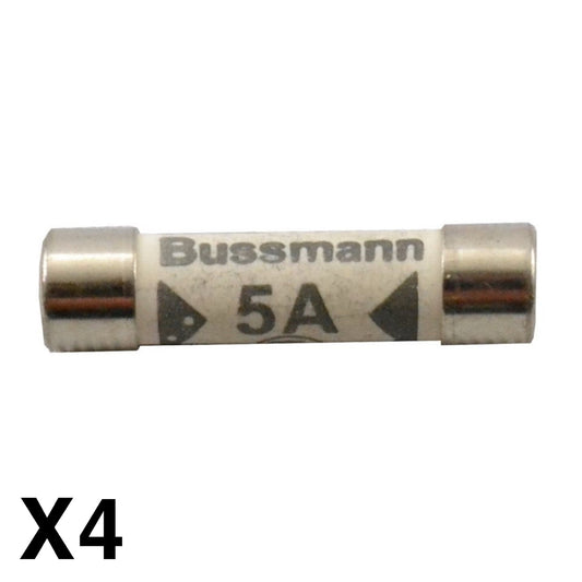 x4 5 Amp Fuses BS1361