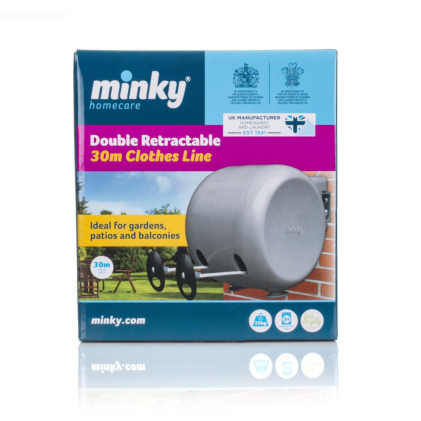 Minky 30M Double Retractable Clothes Line