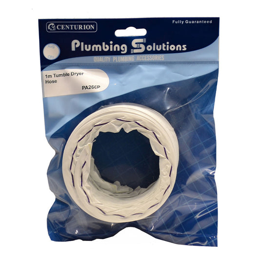 4" Tumble Dryer Hose 1m