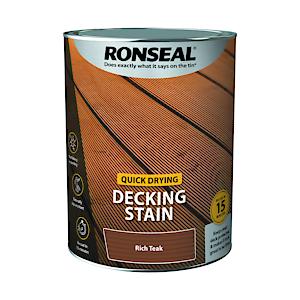 Ronseal Quick Drying Decking Stain 5L