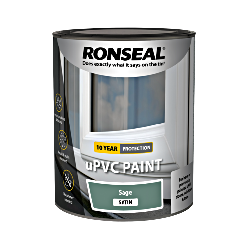 Ronseal uPVC Paint Satin 750ml