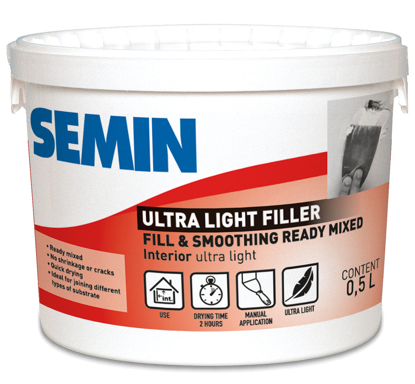 Semin Ultra Light Filler White