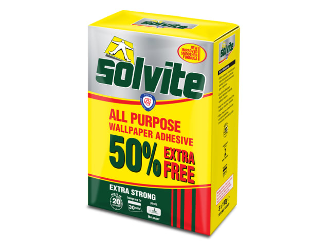 Solvite All Purpose Wallpaper Adhesive 30 Rolls