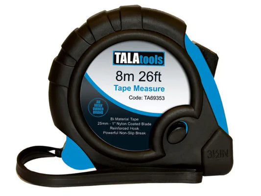 Tala Tape Measure 8m