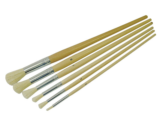 Pioneer Swift 6 Piece Round Fitch Brush Set