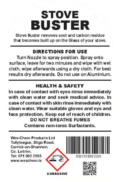 Wes Chem Stove Buster Spray