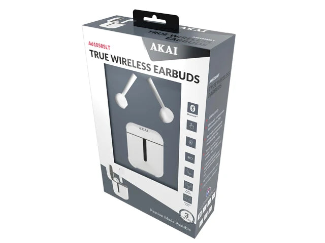 Akai Wireless Bluetooth Earbuds with Case