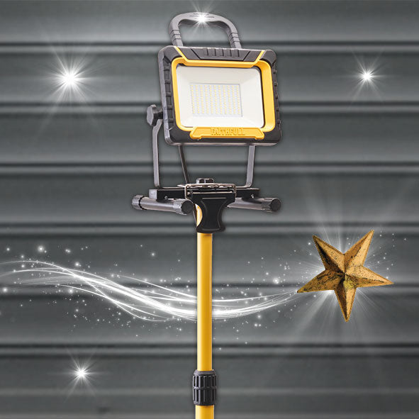 Faithfull 45W Safety Sitelight with Tripod 240V