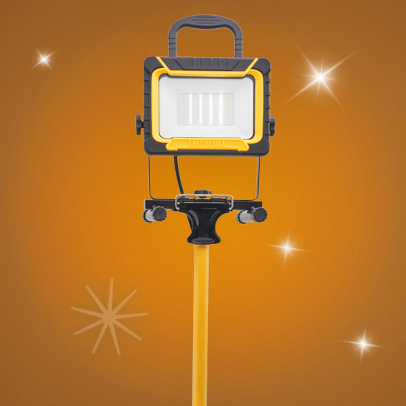 Faithfull 45W Safety Sitelight with Tripod 240V