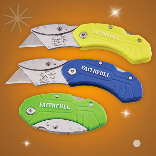 Faithfull Nylon Utility Folding Knife