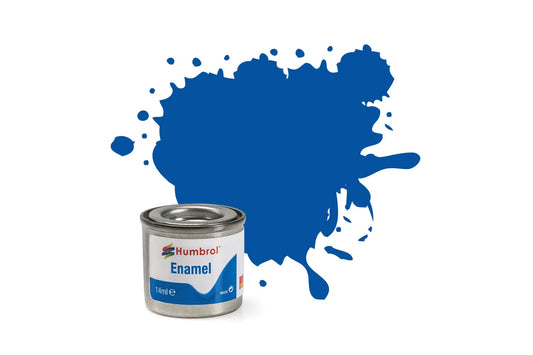 Humbrol Enamel Gloss French Blue 14 14ml