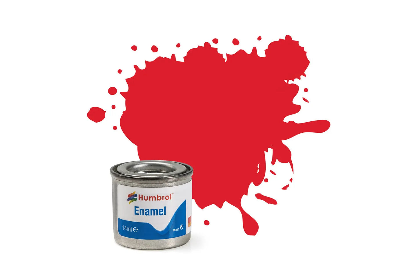 Humbrol Enamel Gloss Bright Red 19 14ml