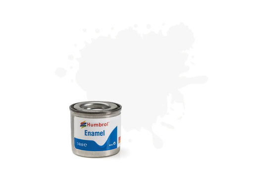 Humbrol Enamel Gloss White 22 14ml