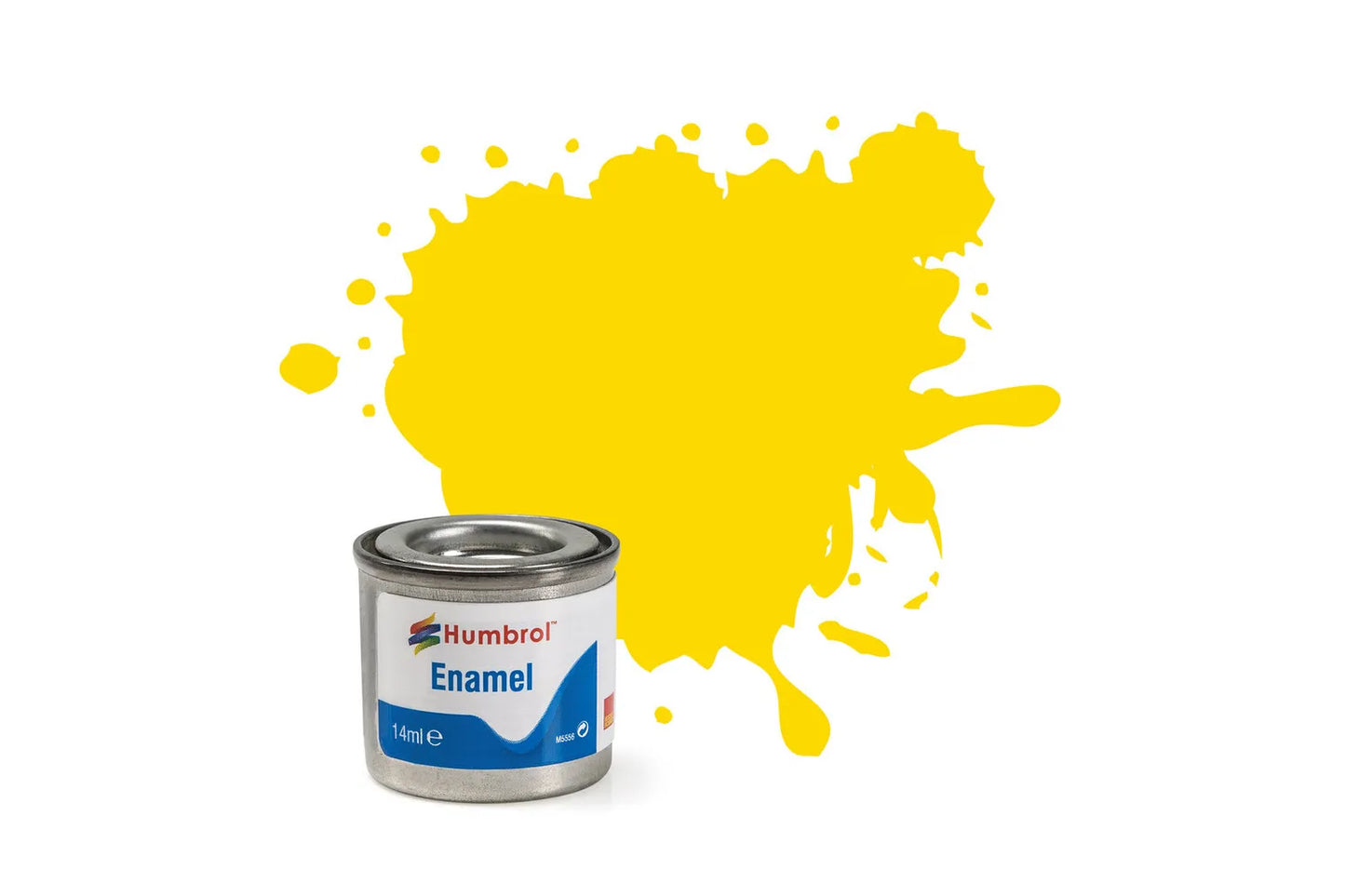 Humbrol Enamel Gloss Yellow 69 14ml