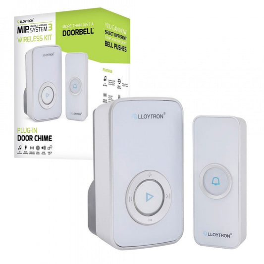 Lloytron MIP3 Premium Plug In Door Chime