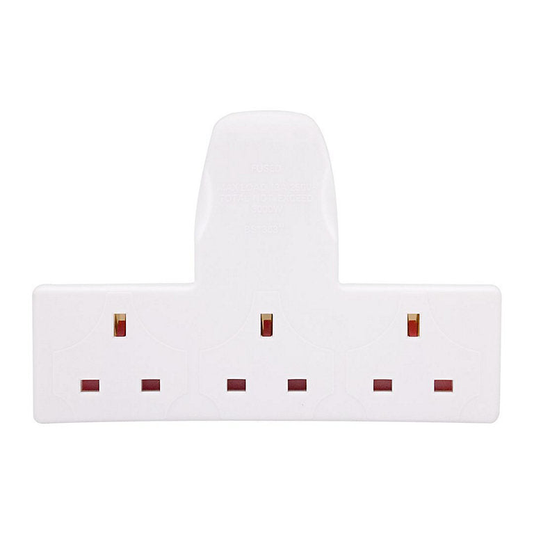 Benross 3 Gang Multiway Adaptor