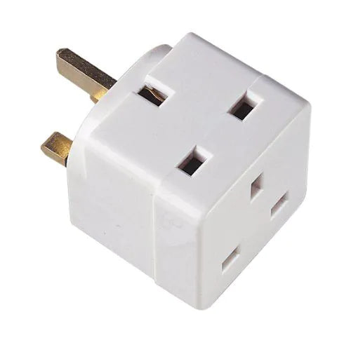 Eagle 2 Way 13A Plug In Adaptor