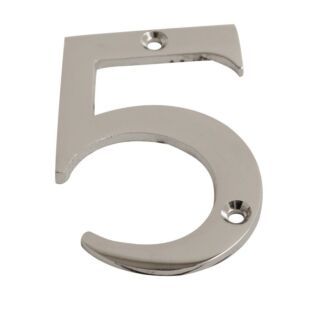 iON Hardware 3” Chrome Door Numbers